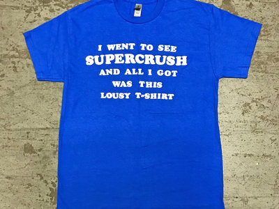 Lousy puff print T-shirt (blue) main photo