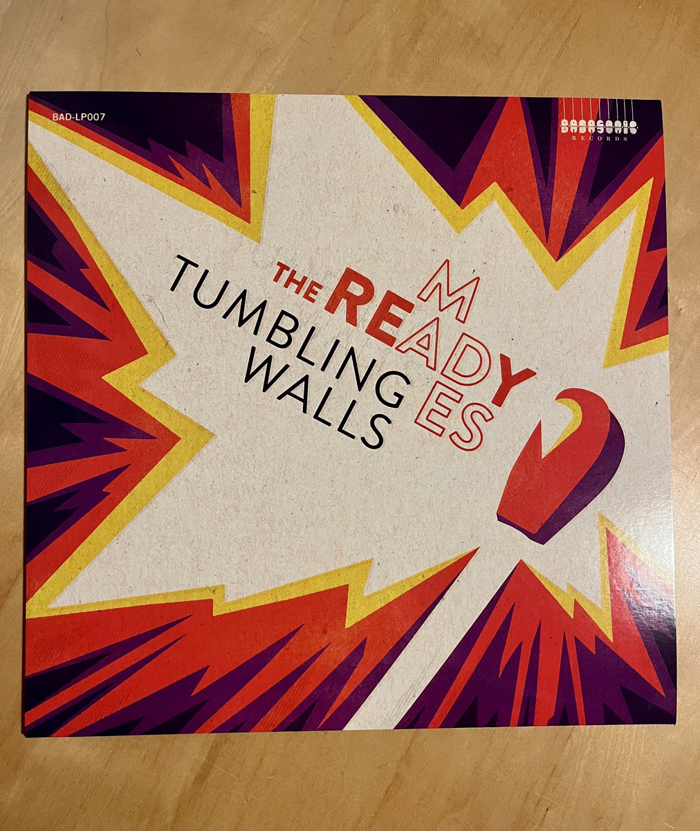 Tumbling Walls (LP) | The Ready Mades | Badasonic Records