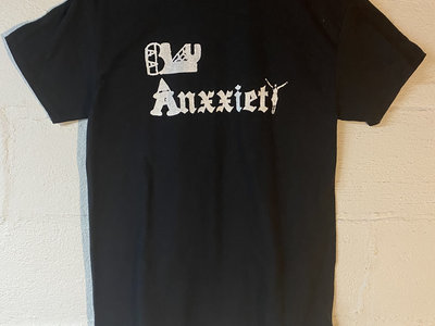 Blu Anxxiety Logo Black Shirt main photo