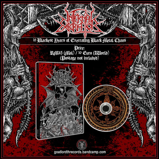 GOAT-75 : INFERNAL EXECRATOR - 18 Blackest Years of Execrating