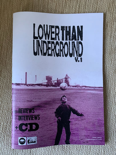 Lower Than Underground vol. 1 compilation, with 1st issue of Lower