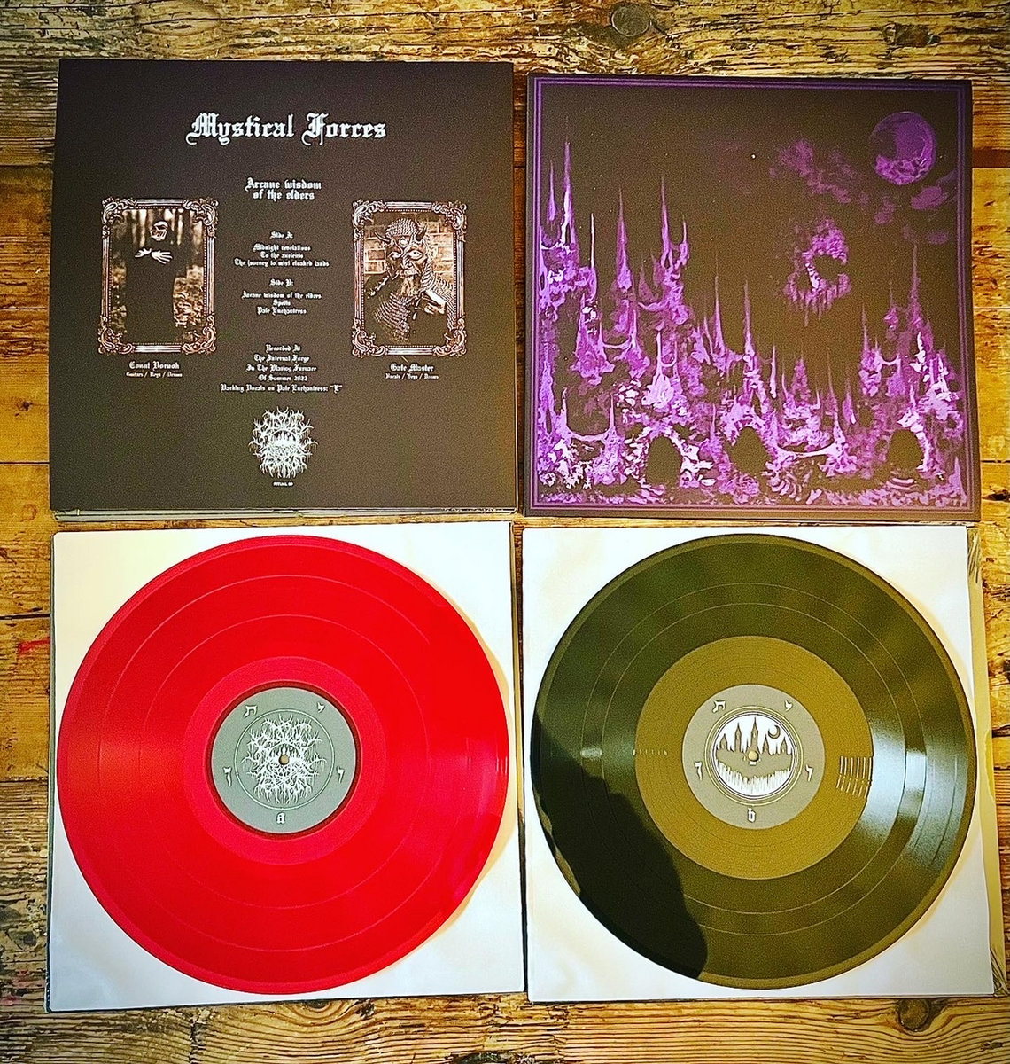 MYSTICAL FORCES Arcane Wisdom Of The Elders Ritual Terror Records Mystical forces arcane wisdom of the elders ritual terror records