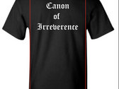 Canon of Irreverence T-Shirt + CD photo 