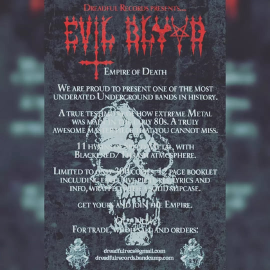 Empire of Death | Evil Blood | Dreadful Records