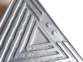 Metal logo pin photo 