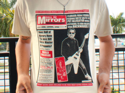 Hall Of Mirrors Newsprint T-Shirt main photo