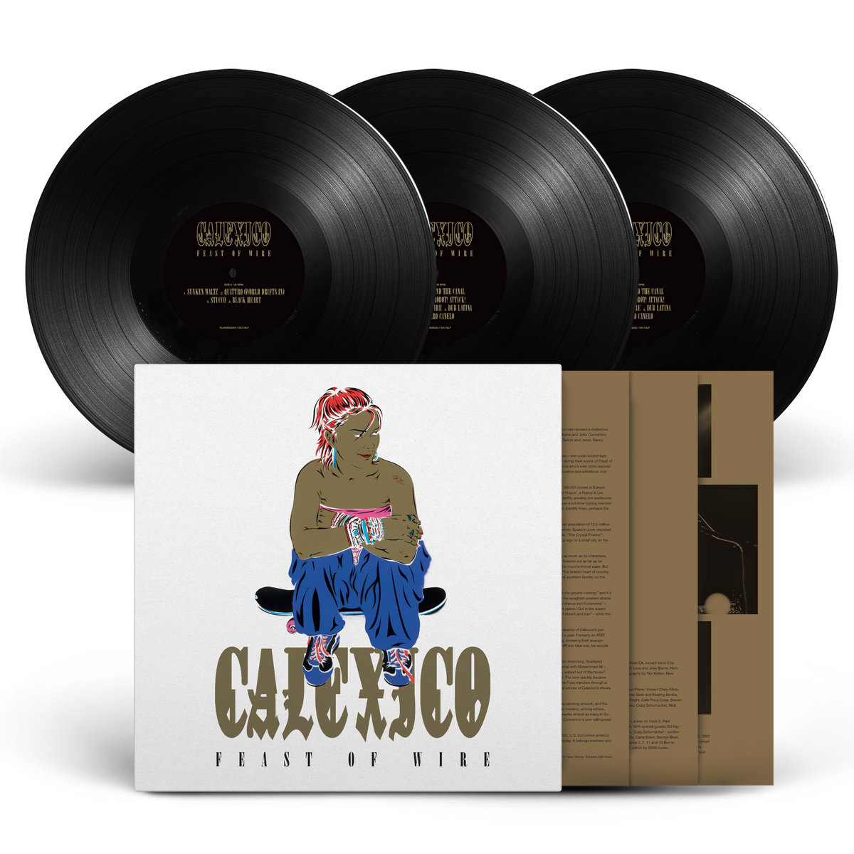 Конвертино. Calexico - the Black Light LP.