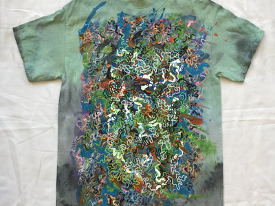 handpainted T-shirt (MEDIUM--tie dye) main photo