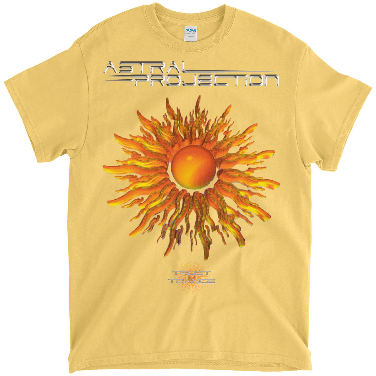 orange trance shirt