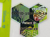Coronahedroseph Holographic Sticker Of Three Albums photo 