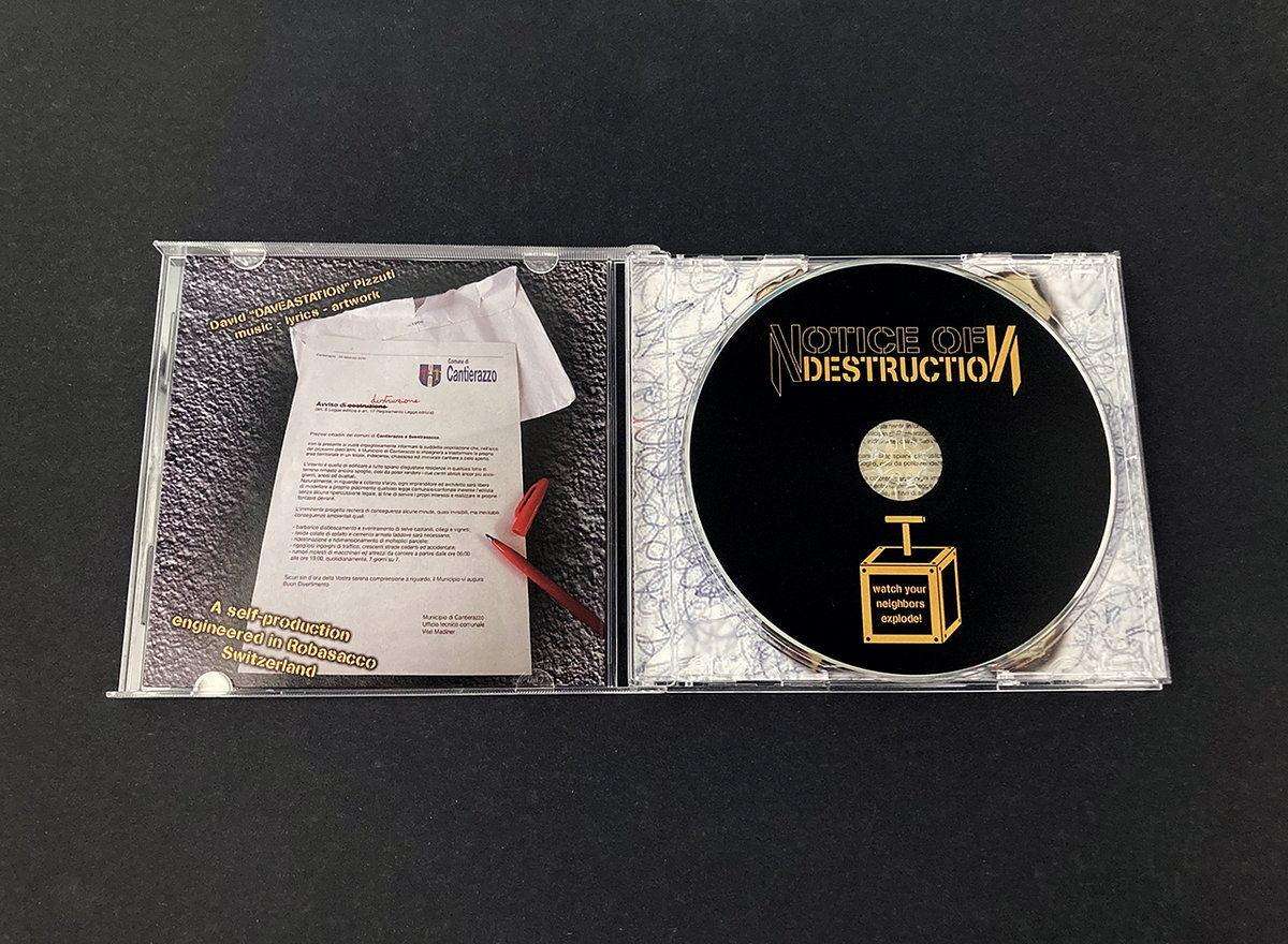 Notice of Destruction Notice of Destruction