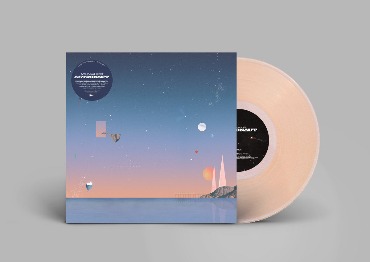 英LP Ash Walker Astronaut ALNLP67 Night Time Stories 未開封 /00260 Ash Walker – Astronaut – Vinyl (Rose, LP, Album + 3 more