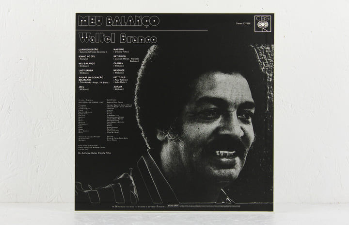 Waltel Branco Meu Balaneo 12inch  LP盤！ Meu Balanço | Waltel Branco | MR BONGO