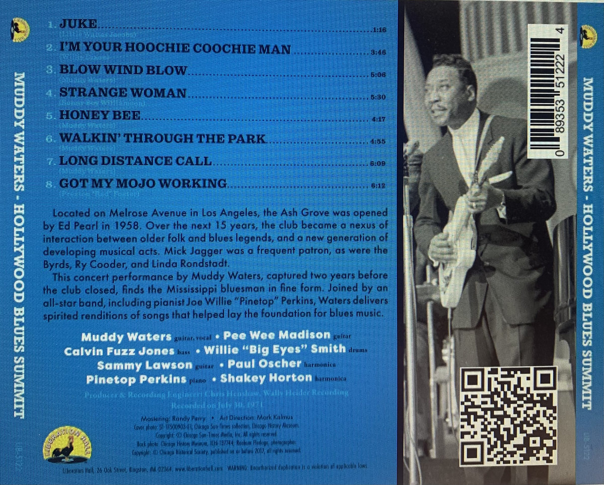 Hollywood Blues Summit: Live at the Ash Grove July 30, 1971