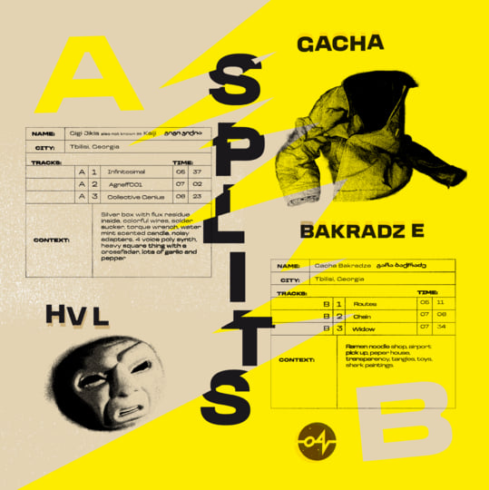 SPLITS | HVL & Gacha Bakradze | Organic Analogue Records