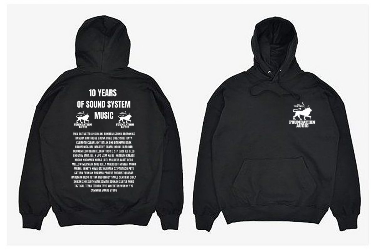 FA 10 YEAR HOODIE | Foundation Audio