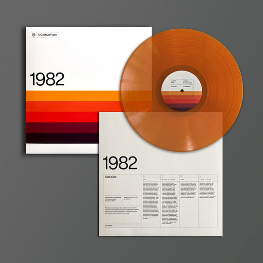 A Certain Ratio – 1982, Limited Edition Orange Coloured Vinyl LP A Certain Ratio – 1982, Limited Edition Orange Coloured Vinyl LP
