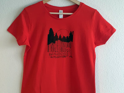 Kápmegyer women's T-shirt / Red main photo