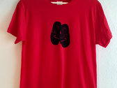 Papucs women's T-shirt / red photo 