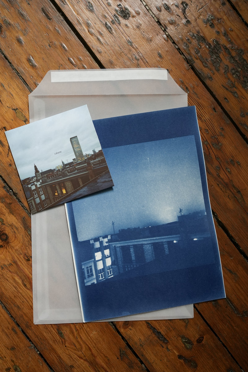 today feat. Sam Genders / cynaotype print + 1 song ! ltd CDR