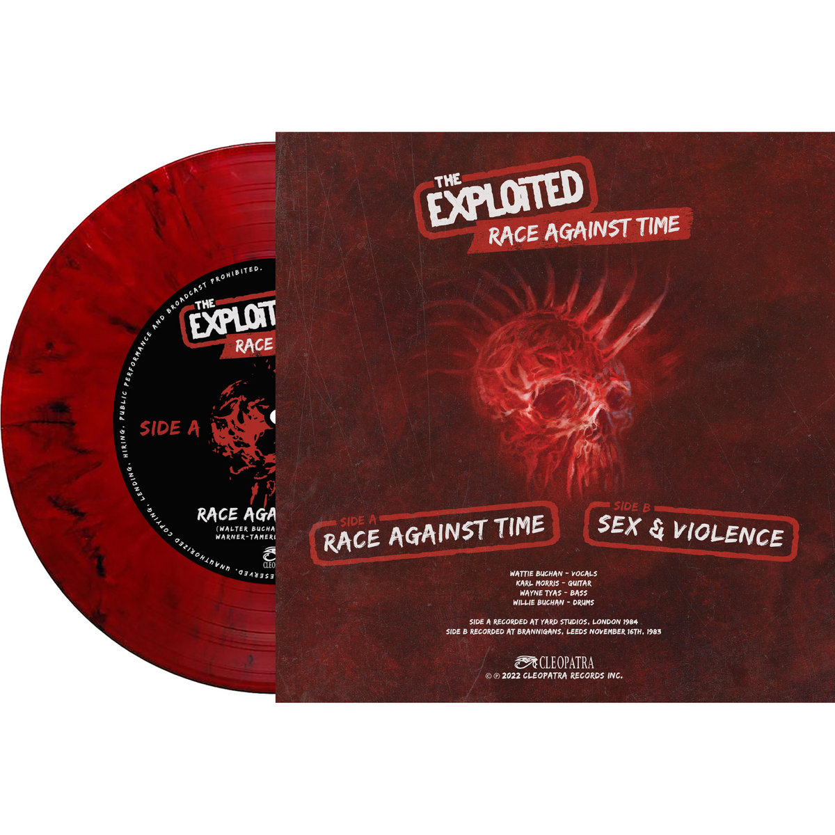 THE EXPLOiTEDアルバムリミテッドエディションレッド 0031894296_10.jpg