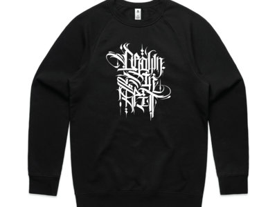 Limited Edition Black "Drown in Spit" Crew neck main photo