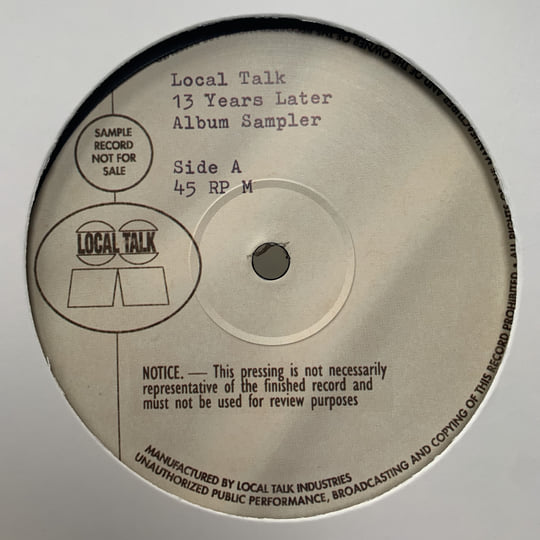 Various Artists / 13 Years Later Album Sampler Various Artists / 13 Years Later Album Sampler
