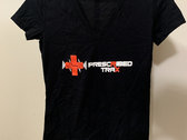 Prescribed Trax Logo V-Neck T Shirt Women's photo 