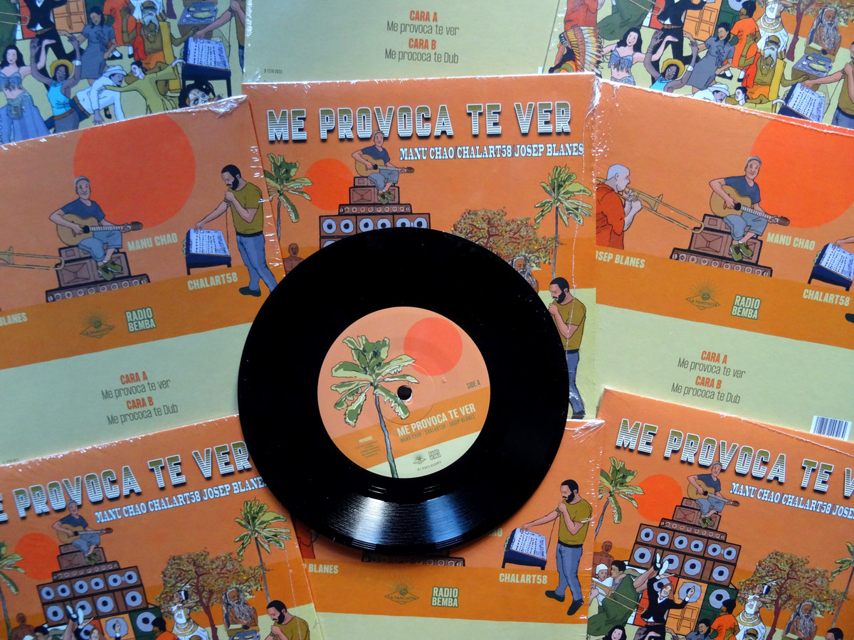 西LP Manu Chao , Chalart58 Inna Reggae Style PRVM0001 La Panchita Records /00260 LP Vinyl 12