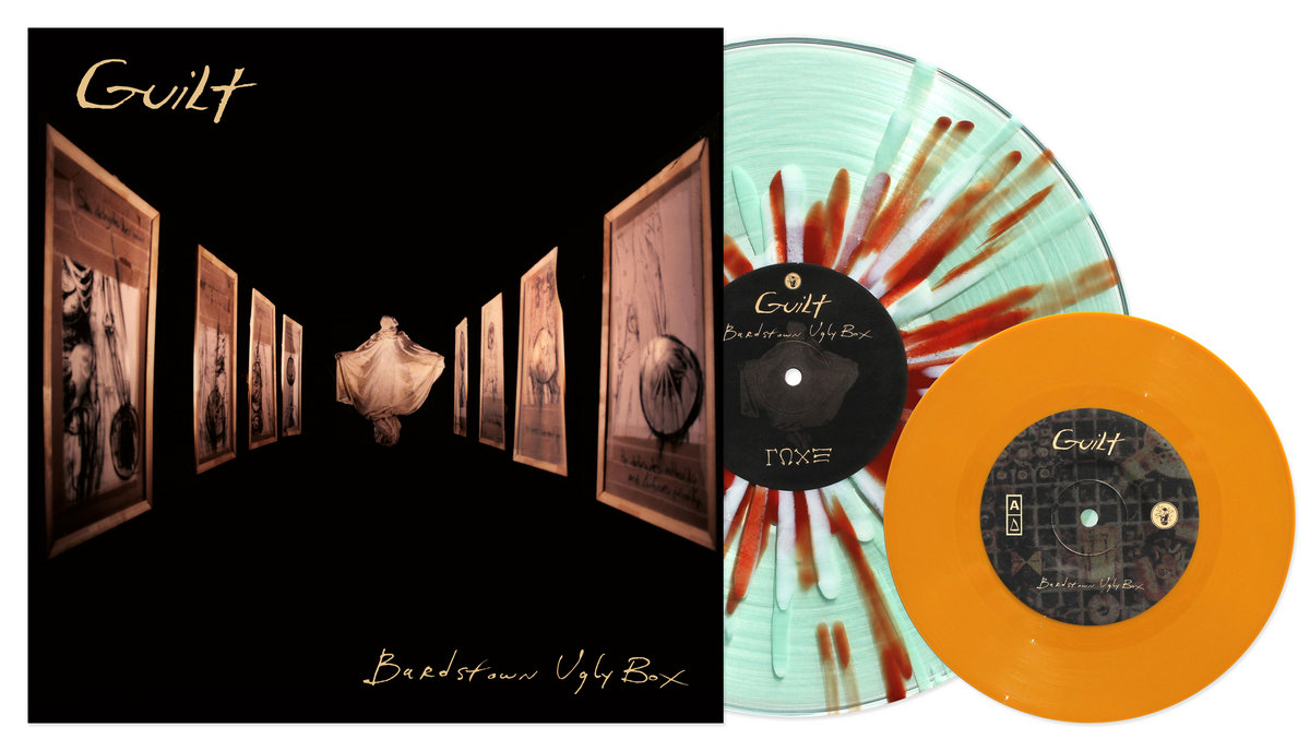 GUILT Bardstown Ugly Box LP 7” Orange Black Swirl Vinyl 77