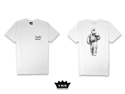 Jehst 'Lonely World' T-Shirt (White) PRE-ORDER main photo