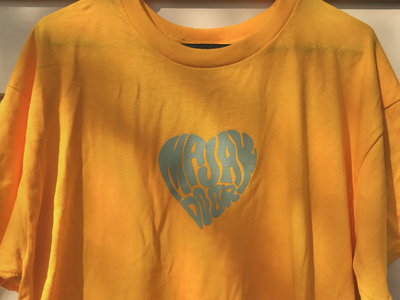 Heart T-shirt (yellow & teel) main photo
