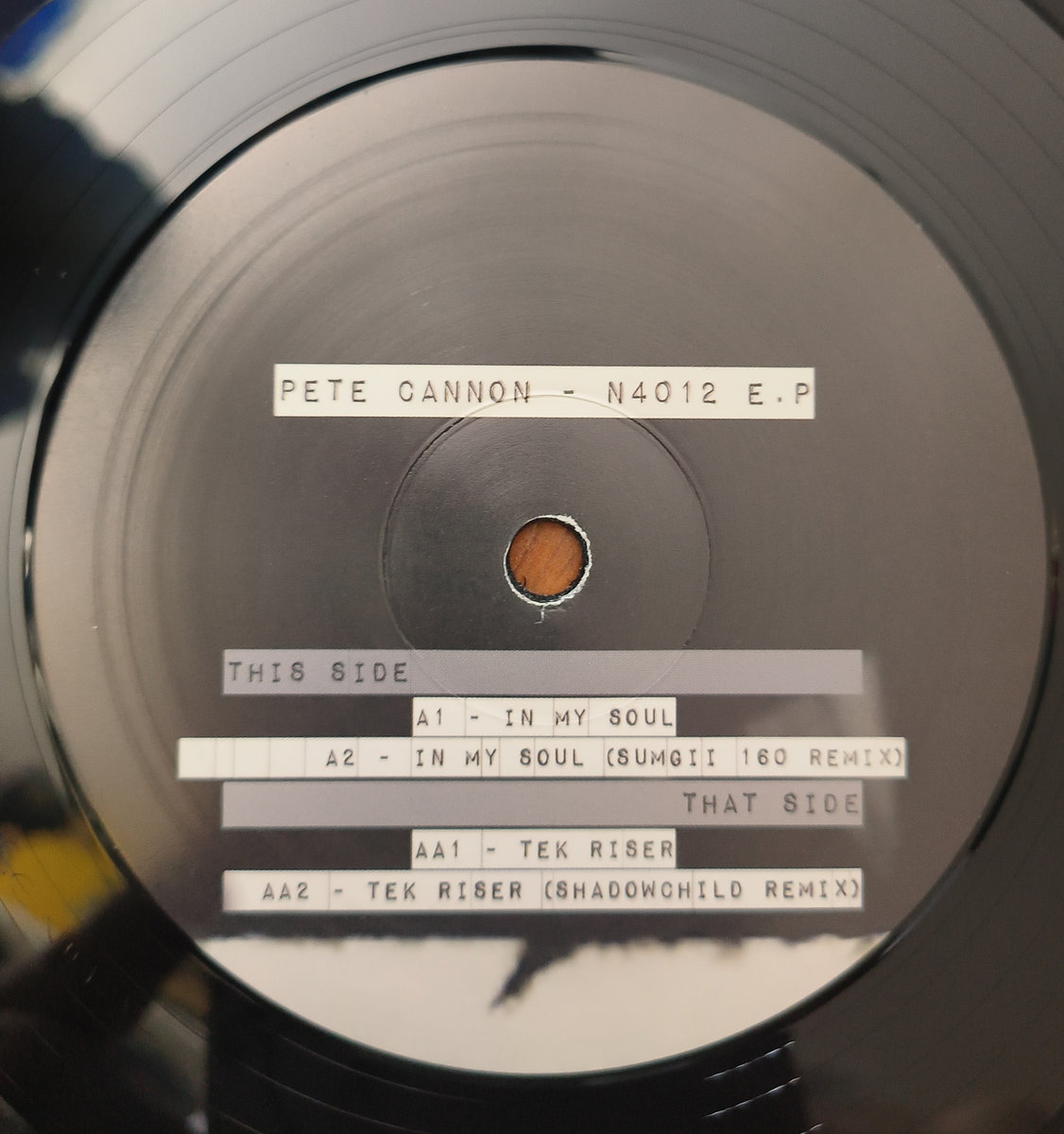 N4012 -Tek Riser E.P | Pete Cannon N4012 - Tek Rider E.P
