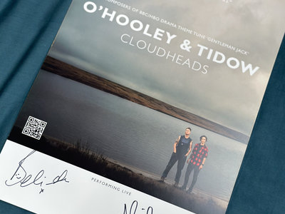 CLOUDHEADS Official A3 Tour Poster (Individually signed) Limited Edition main photo