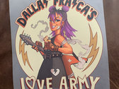Iron on T Shirt Transfer - DF Love Army photo 