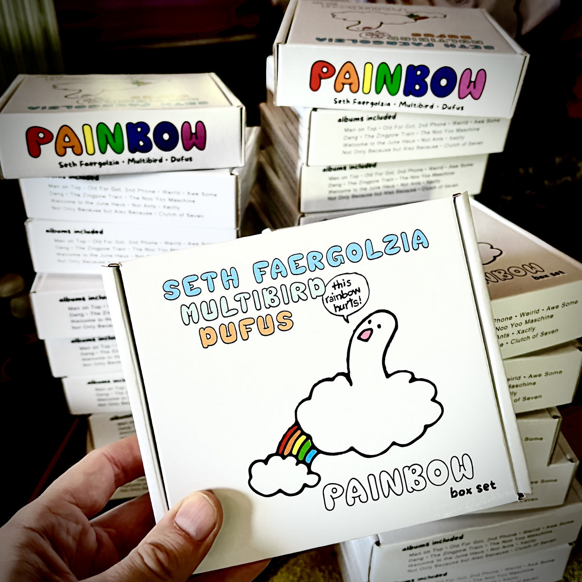 PAINBOW CD Box Set | Seth Faergolzia's Multibird