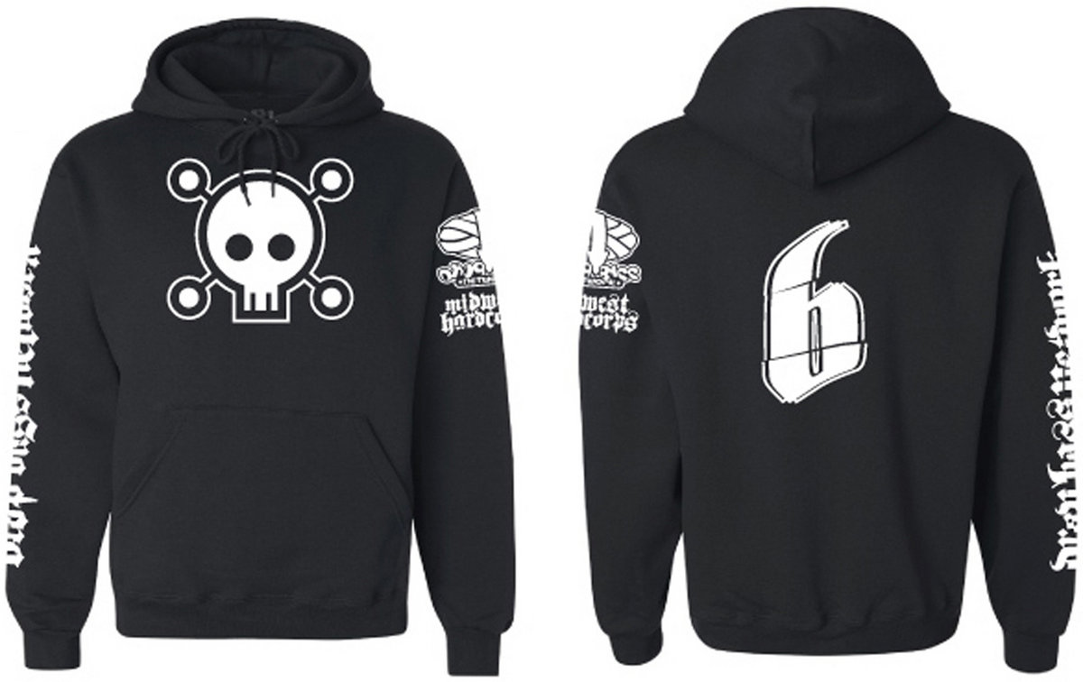 TS015 : DBN skull hoodie pull over | Drop Bass Network