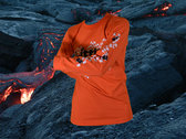Checker Cherry Long-Sleeve Shirt (Orange) photo 