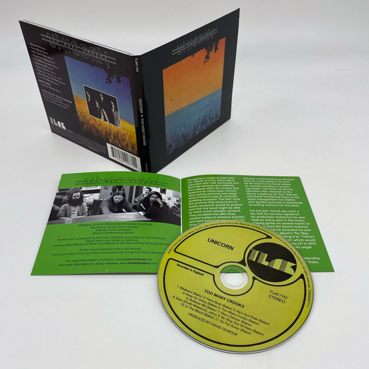 Too Many Crooks Unicorn Think Like A Key Music