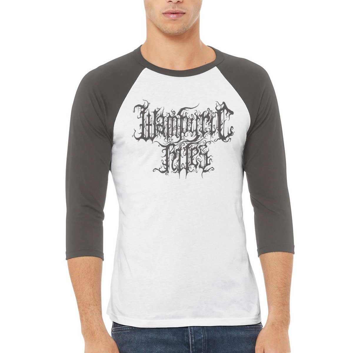 3/4 Sleeve Raglan - LOGO - T-shirt | Wampyric Rites