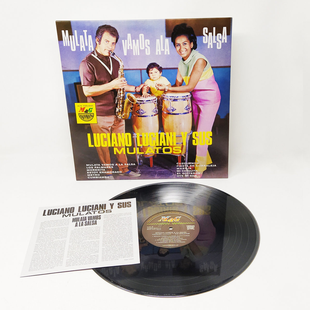 Mulata vamos a la Salsa Luciano Luciani y sus Mulatos Discos MAG