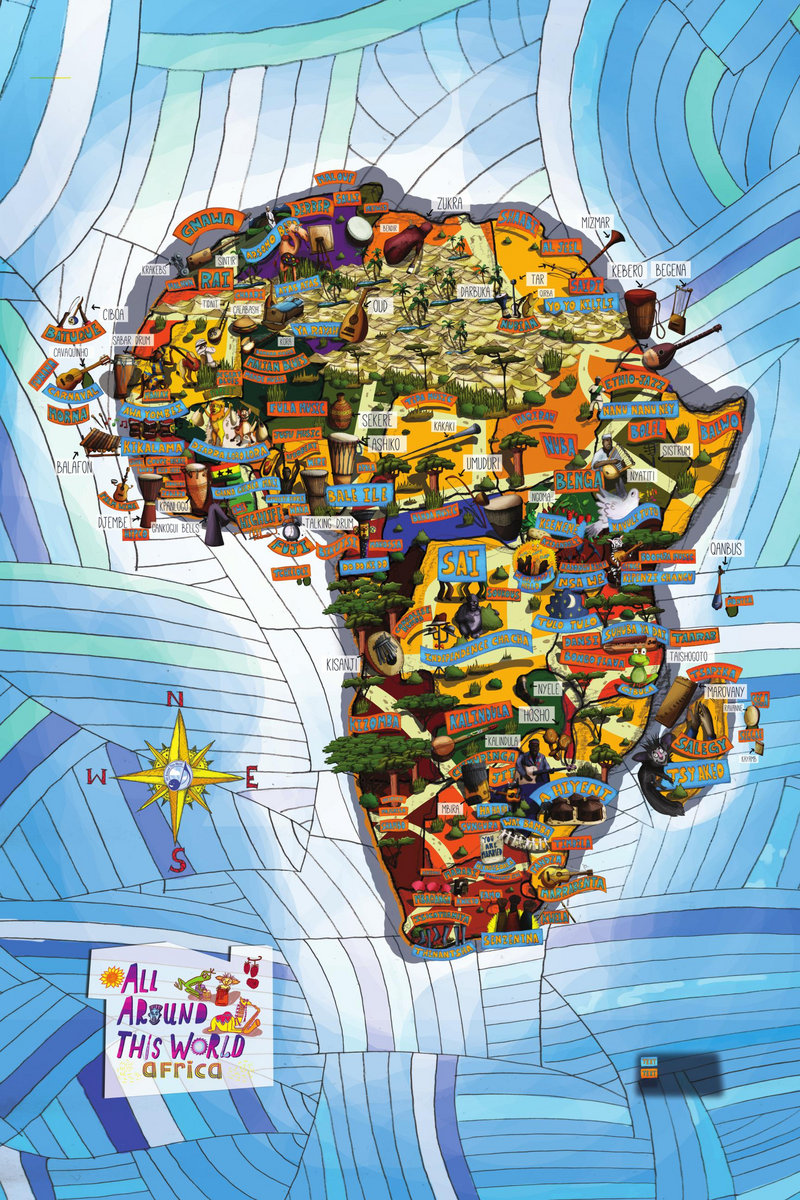 All Around This World: Africa Musical Map -- digital download 