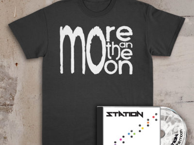 Limited Edition - More Than The Moon T-Shirt/CD Bundle - Black main photo
