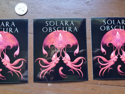 Solara Obscura Squid Sticker #1 main photo