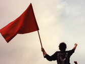 Rødt Flagg 70X100 cm photo 