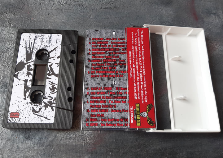 NOISE AGAINST NAZISM Vol.2 | V/A 2023 | THE HILLS ARE DEAD - Records