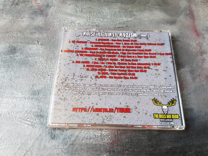 NOISE AGAINST NAZISM Vol.2 | V/A 2023 | THE HILLS ARE DEAD - Records
