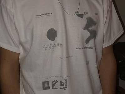 'The day has again bruised me' t-shirt main photo