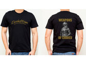 "Weapons of Choice" T-shirt photo 