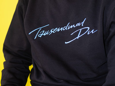 'Tausend Mal Du' Sweater w/ Blue Embroidery main photo